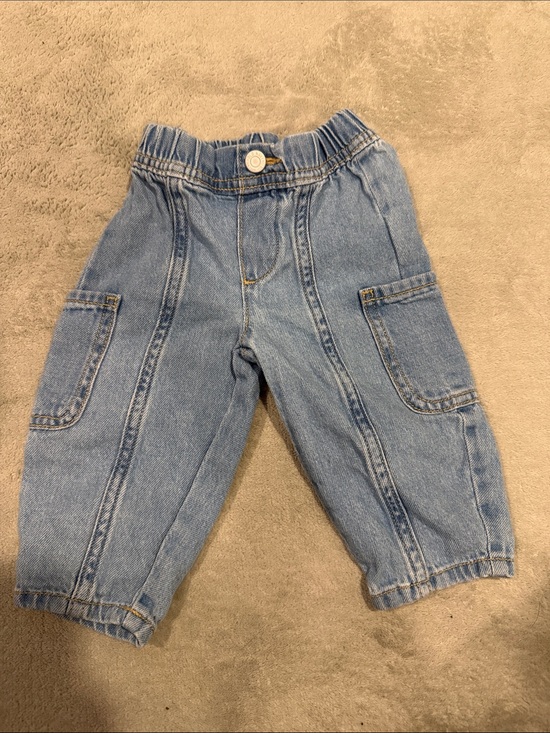 Old Navy Other - Old Navy Light Blue Denim Cargo Jeans